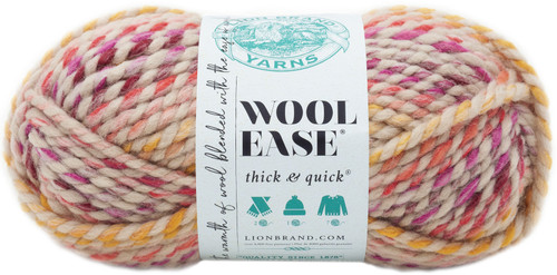3 Pack - Lion Brand Wool-Ease Thick & Quick Yarn-Spice Market Stripes - 640-615 - 023032646152