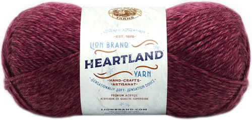 3 Pack - Lion Brand Heartland Yarn-Badlands - 136-148 - 023032019185