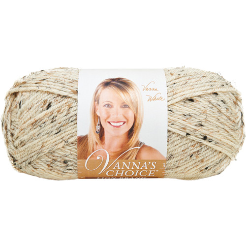 3 Pack - Lion Brand Vanna's Choice Yarn-Oatmeal - 860-400 - 023032864006