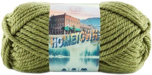 3 Pack - Lion Brand Hometown Yarn-Oklahoma City Green - 135-172 - 023032001739