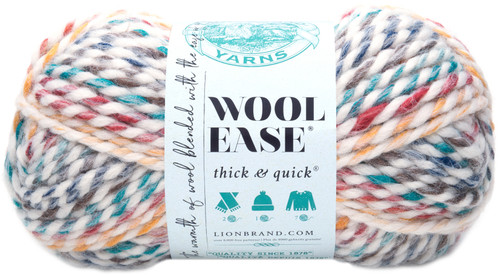 3 Pack - Lion Brand Wool-Ease Thick & Quick Yarn-Hudson Bay - 640-610 - 023032646107