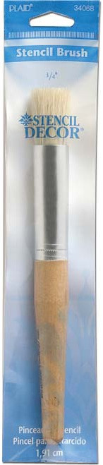 3 Pack - Plaid Stencil Brush-3/4" - 34068 - 028995340680