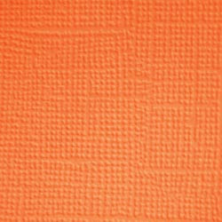 25 Pack - Doodlebug Textured Cardstock 12"X12"-Mandarin - DTC-3380 - 842715033801