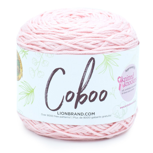 3 Pack - Lion Brand Coboo Yarn-Pink - 835-101 - 023032025568
