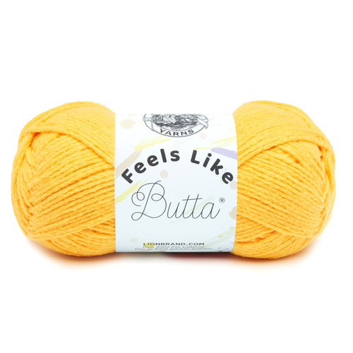 3 Pack - Lion Brand Feels Like Butta Yarn-Yellow - 215-157 - 023032024400