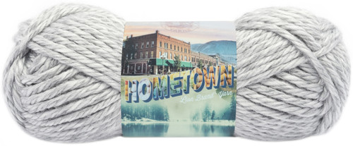 3 Pack - Lion Brand Hometown Yarn-Springfield Silver - 135-225 - 023032021805