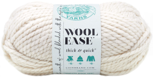 3 Pack - Lion Brand Wool-Ease Thick & Quick Yarn-Starlight - Metallic - 640-308 - 023032643083