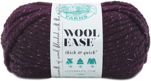 3 Pack - Lion Brand Wool-Ease Thick & Quick Yarn-Galaxy - Metallic - 640-305 - 023032643052