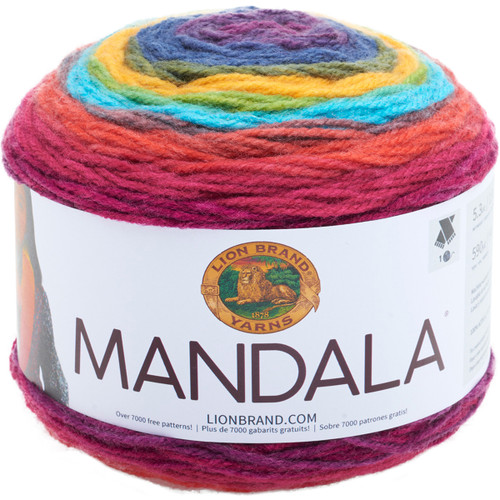 3 Pack - Lion Brand Mandala Yarn-Wizard - 525-213 - 023032021591