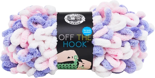 3 Pack - Lion Brand Off The Hook Yarn-Unicorn - 516-204 - 023032022321