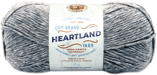 3 Pack - Lion Brand Heartland Yarn-Mount Rainier - 136-150 - 023032011387