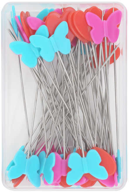 3 Pack - Prym Love Flat Head Pins 50/Pkg- - 60100