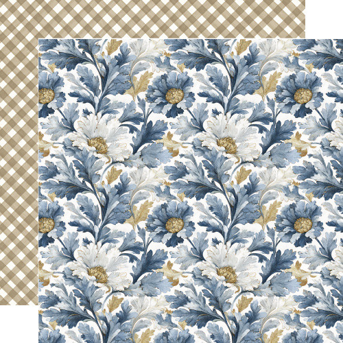 25 Pack - Simple Stories Vintage Sand & Sea Double-Sided Paper 12"X12"-Enjoy the View - 5A003Q51-1HKLS - 810191524762