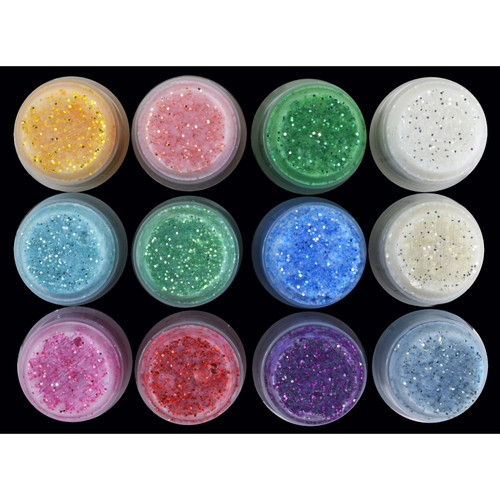 The Pencil Grip Glitter Stix Set-12 Color Set - 5A003TG5-1HQCN