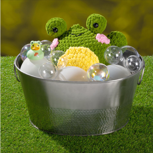 3 Pack - Bucilla Amigurumi Cuddler Crochet Kit -Fergus the Frog - 5A003SYY-1HPBW