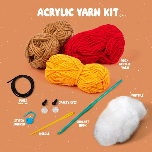 Bucilla Amigurumi Kit-5" - Pizza - 5A002CT2-1GG9N