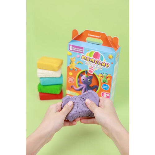 3 Pack - Mom Clay - Play Dough 100g-Assorted Colors - A5003MN5-H1J4G