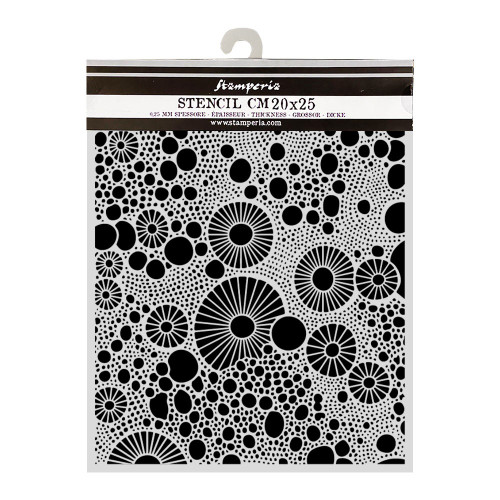 3 Pack - Stamperia Stencil 7.87"X9.84"-Rings - 5A003R6L-1HMT4 - 5993110052647