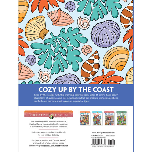 Coastal Charm Coloring Book-Softcover - 5A003T9H-1HQ55