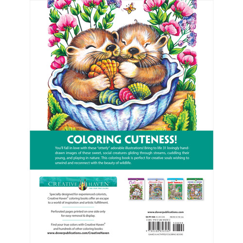 Otterly Adorable Coloring Book-Softcover - 5A003T9Q-1HQ5C