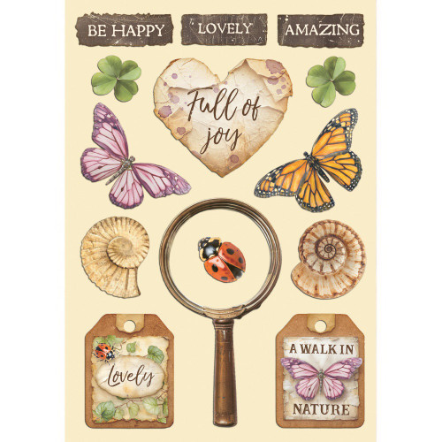 Stamperia Wooden Shapes A5-All Around - 5A003R67-1HMV5