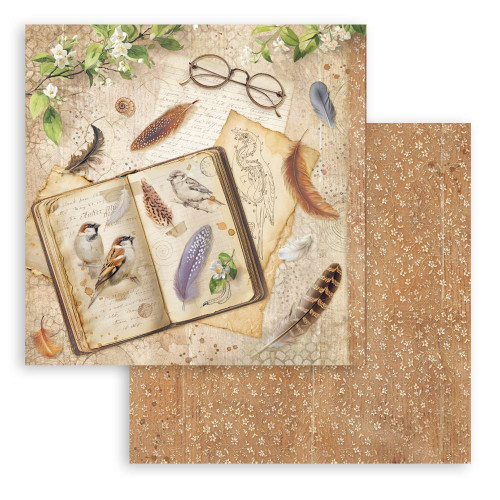 Stamperia Small Scrapbooking Pad and Cutting Dies Bundle-All Around - 5A003R6W-1HMVF