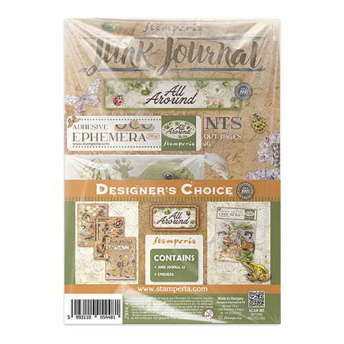 Stamperia Junk Journal and Ephemera Bundle-All Around - 5A003R6Q-1HMTJ - 5993110054481