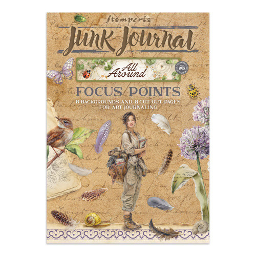 Stamperia Junk Journal and Ephemera Bundle-All Around - 5A003R6Q-1HMTJ