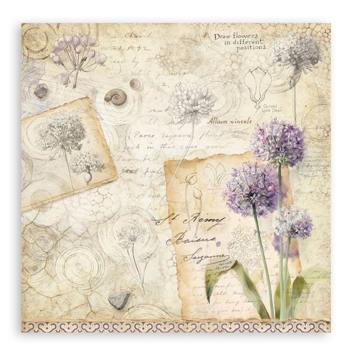 Stamperia Single-Sided Paper Pad 12"x12" 22/Pkg-All Around - 5A003R76-1HMV4 Stamperia Single-Sided Paper Pad 12"x12" 22/Pkg-All Around - 5A003R76-1HMV4