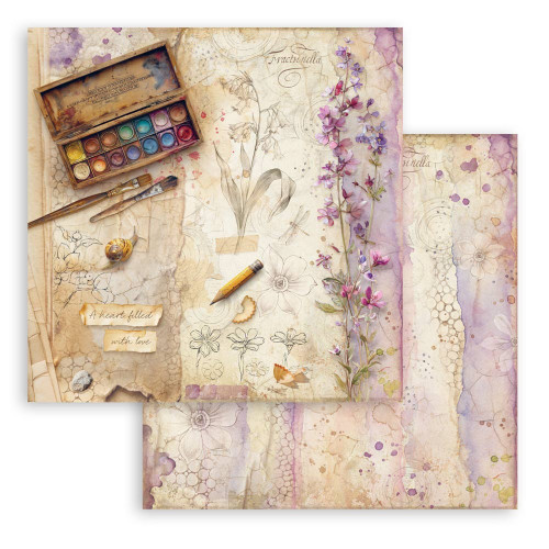 Stamperia Scrapbooking Double-Sided Paper Pad 12"x12" 10/Pkg-All Around - 5A003R6K-1HMTP Stamperia Scrapbooking Double-Sided Paper Pad 12"x12" 10/Pkg-All Around - 5A003R6K-1HMTP
