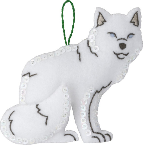 Bucilla Felt Ornaments Applique Kit Set Of 4-Nordic Noel - 5A002HRK-1GK9Y