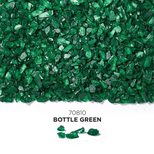 Plaid Fragment Effects Glass Chips 6oz-Bottle Green - 5A002B43-1GDK4