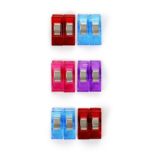 Prym Love Fabric Clips 12/Pkg-Small - 60103