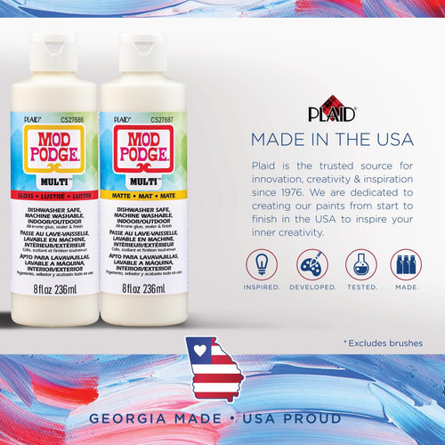 Mod Podge Multi-Purpose Sealer Gloss Finish-8oz - 5A002BRL-1GF93