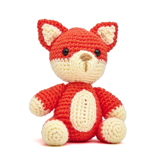 3 Pack - Bucilla Amigurumi Kit - Flora The Fox-4"X5.5"X4" - 5A003GJD-1HBL8