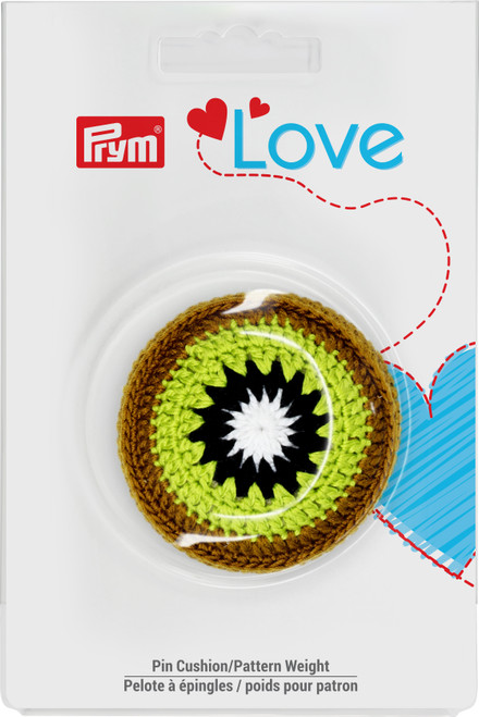 Prym Love Pin Cushion and Pattern Weight-Kiwi - 60115 - 089516601154