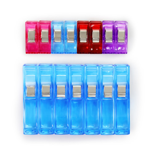 3 Pack - Prym Love Fabric Clips 15/Pkg-Small & Large - 60104