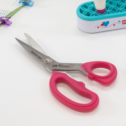 Prym Love Dressmaker Shears 8"-Red/Gray - 60117