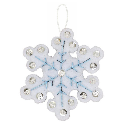 Bucilla Felt Ornament Applique Kit Set of 24-Modern Merry Minis - 5A003T2L-1HPH0