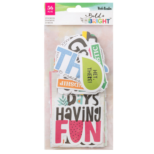Vicki Boutin Bold And Bright Ephemera-Journaling - 5A0026JY-1G919 - 765468077796