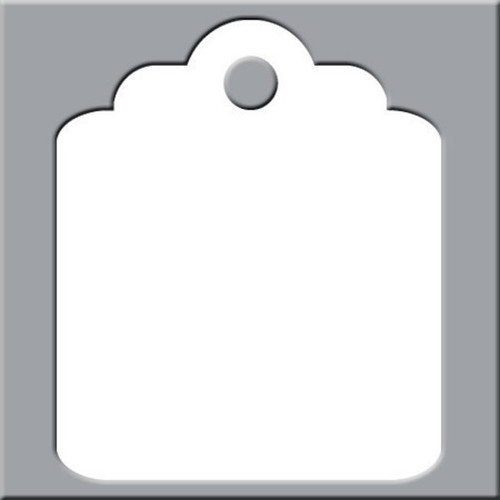 We R Crop-A-Dile III Main Squeeze Die-Cutting Plate-Square Tag - 71029