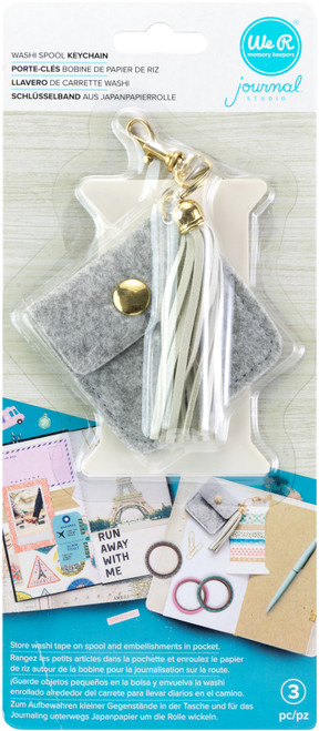 We R Journal Studios Key Chain-Washi Spool - FL60X-60528 - 633356605287