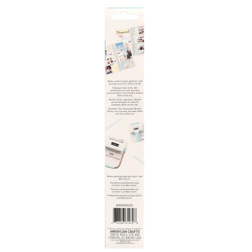We R Cinch Spiral Wires 4/Pkg-Aqua - WRCSW-25