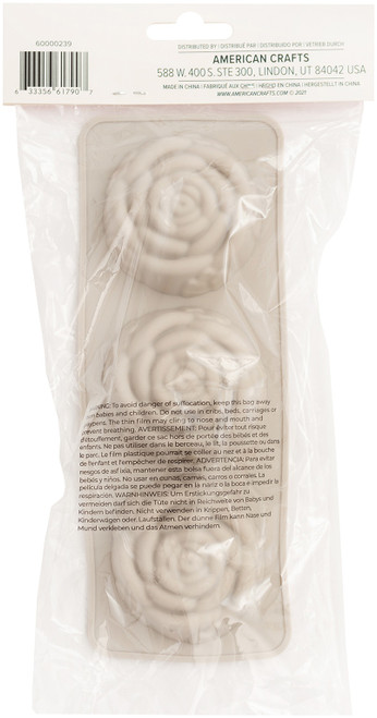 We R SUDS Soap Maker Mold-Rose, 3 Cavity - 60000239