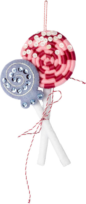 Bucilla Felt Ornaments Applique Kit Set Of 6-Nutcracker Sweet - 89292E