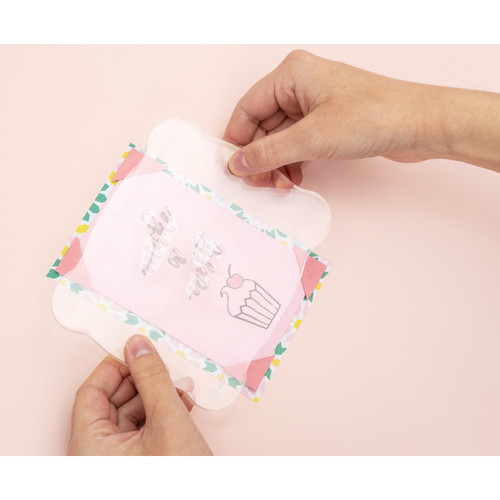 We R Comfort Craft Silicone Ink Pad Handle-Teal - 60000535 We R Comfort Craft Silicone Ink Pad Handle-Teal - 60000535