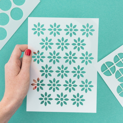 Vicki Boutin Print Shop Stencils 3/Pkg-Pattern Maker - VB013863 Vicki Boutin Print Shop Stencils 3/Pkg-Pattern Maker - VB013863
