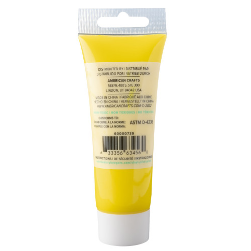 We R Vinyl Print Press Screen Print Ink 2oz-Yellow - 60000739