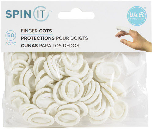 We R Spin It-Finger Cots 50/Pkg - WR661087 - 633356610878