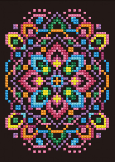 Diamond Dotz Diamond Art Greeting Card Kit 5"X7"-Blackstar - DDG023 Diamond Dotz Diamond Art Greeting Card Kit 5"X7"-Blackstar - DDG023